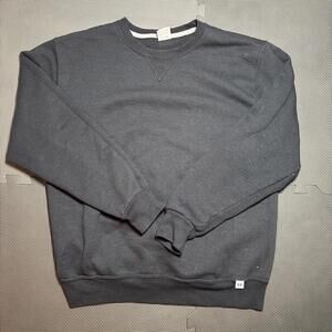 Russell athletic Men's Black thick vintage sweatshirt Crewneck Size Large